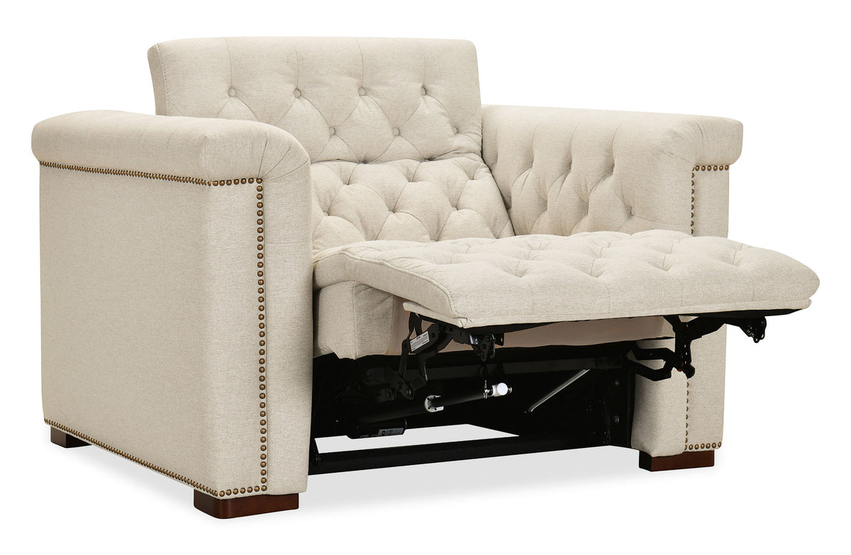 MS - Savion Deux Power Recliner With Power Headrest