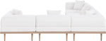 Laguna - 5 Piece 106.5" Upholstered Outdoor Patio Modular Sectional