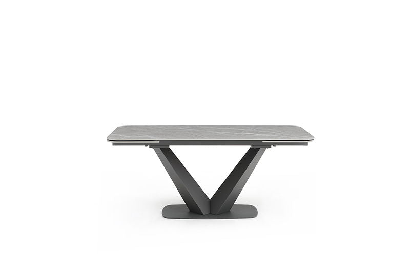 Cloud - Dining Table - Gray / Black