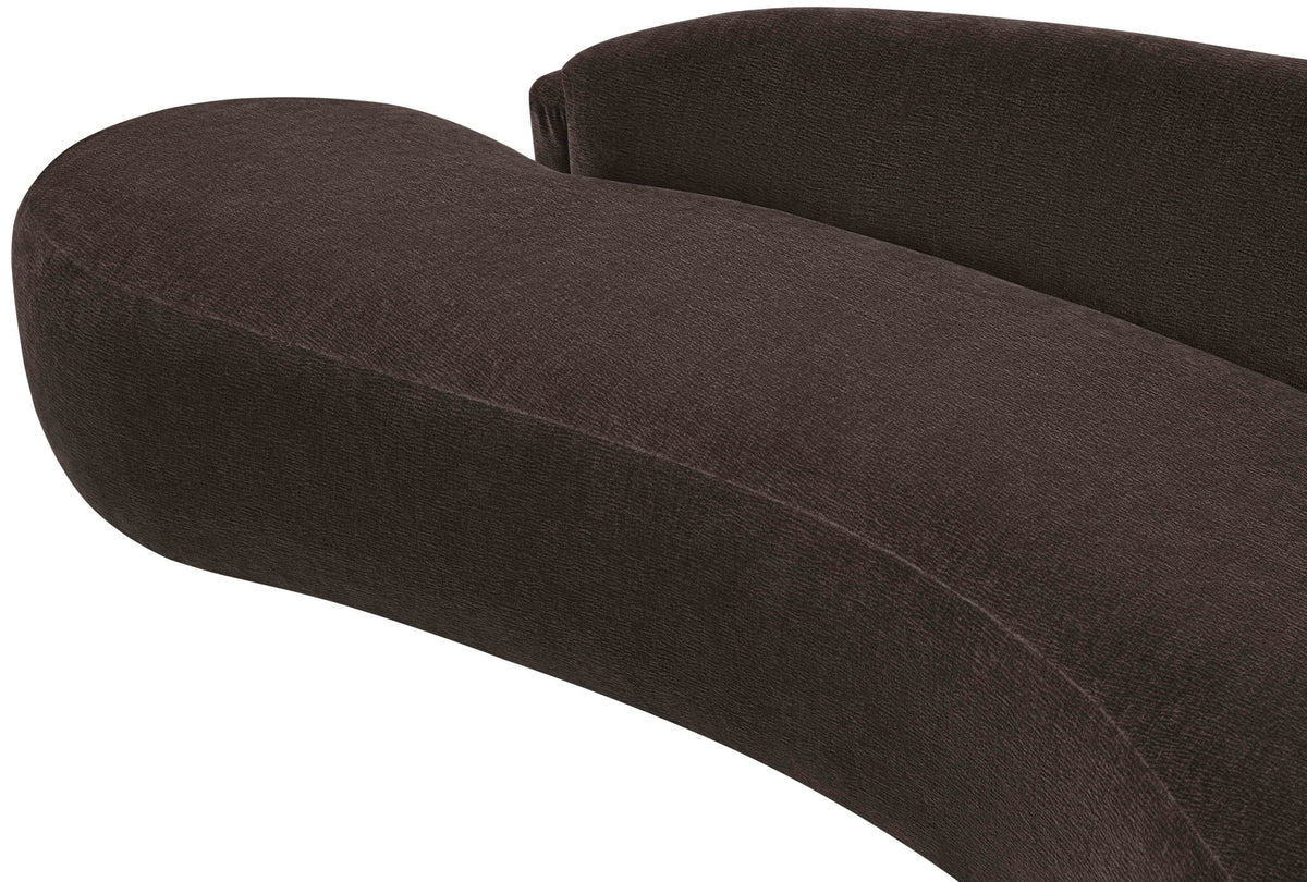 Caspian - Chenille Fabric Upholstered Sofa