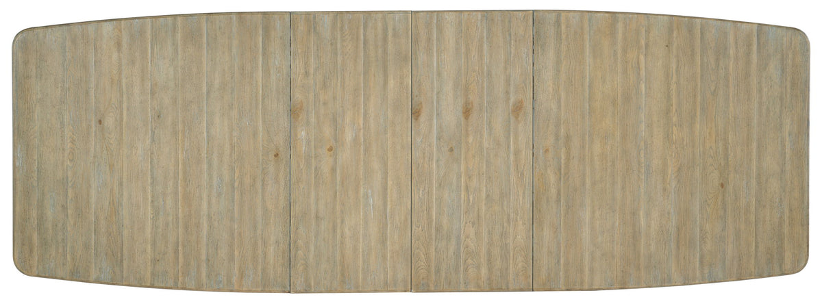 Surfrider - Rectangle Dining Table With 2-18" Leaves - Light Brown