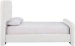 Fira - Chenille Fabric Upholstered Bed