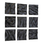 Malosi - Wood Wall Decor (Set of 9) - Black