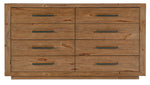 Big Sky - 8-Drawer Dresser - Light Brown