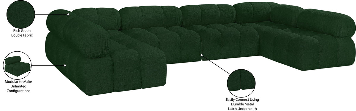 Ames - 6 Piece Fabric Modular Sectional