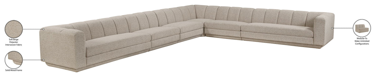 Modari - Sectional - Beige