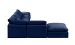 Indulge - Velvet 6 Piece Modular Armless Sectional