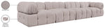 Orin - Fabric Velvet 4 Piece Modular Sofa