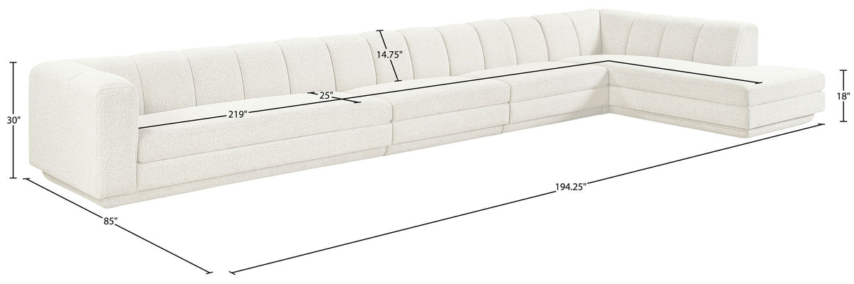 Modari - Sectional - Cream