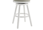 Harper - 30" Amber Glow Bar Height Rubberwood Swivel Barstool