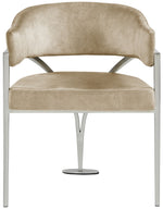 Madelyn - Dining Chair (Set of 2) - Brushed Chrome