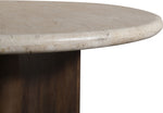 Pietra - Travertine And Mango Wood Table