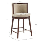 Evalyn - Counter Stool - Natural