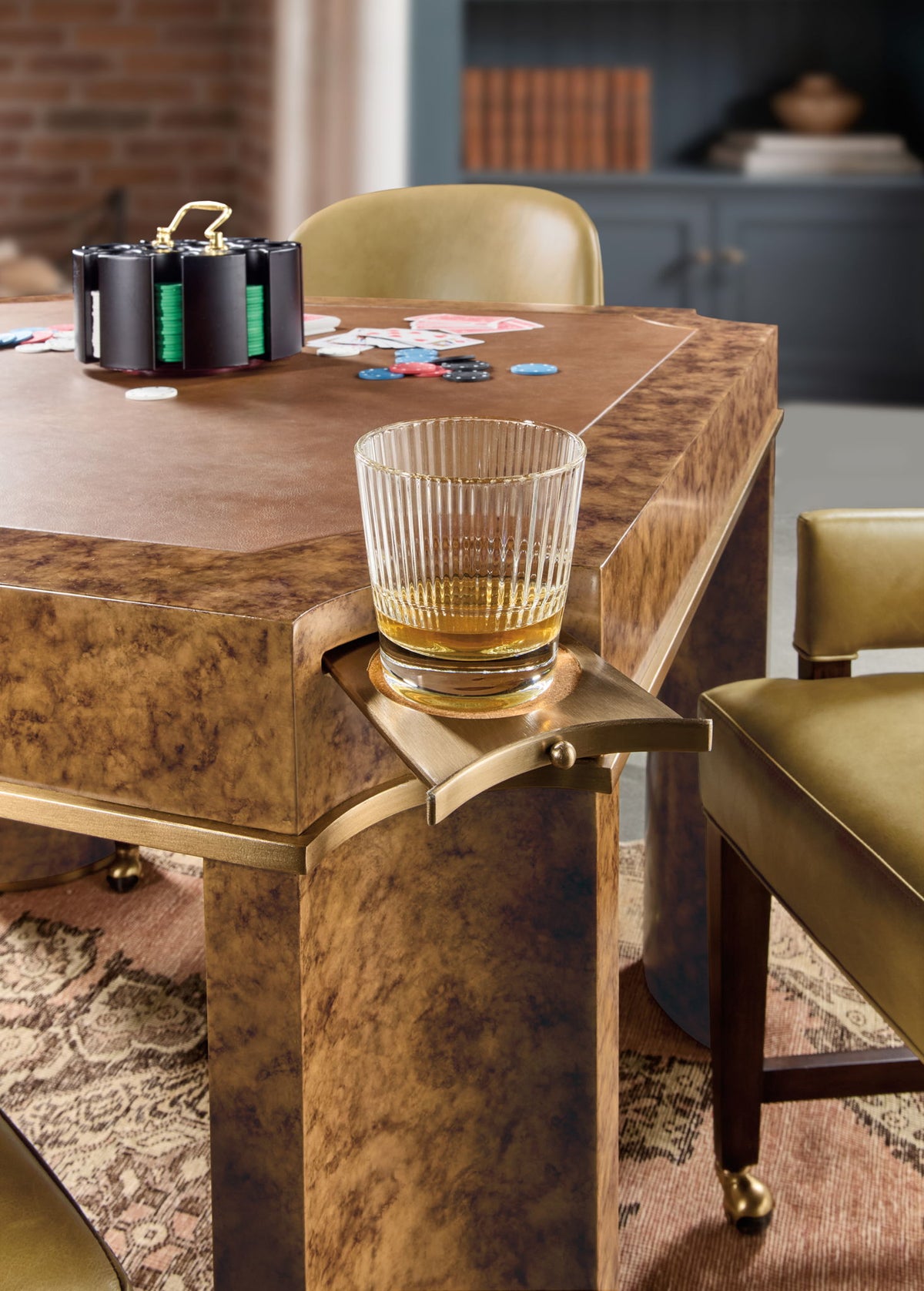 Archives - Game/Dining Chair - Brown / Dark Brown