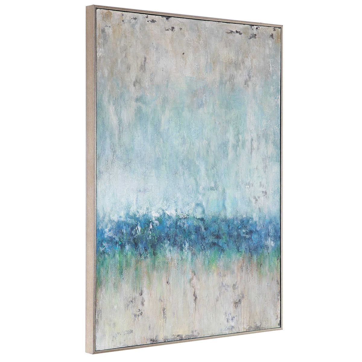 Tidal Wave - Abstract Art - Blue