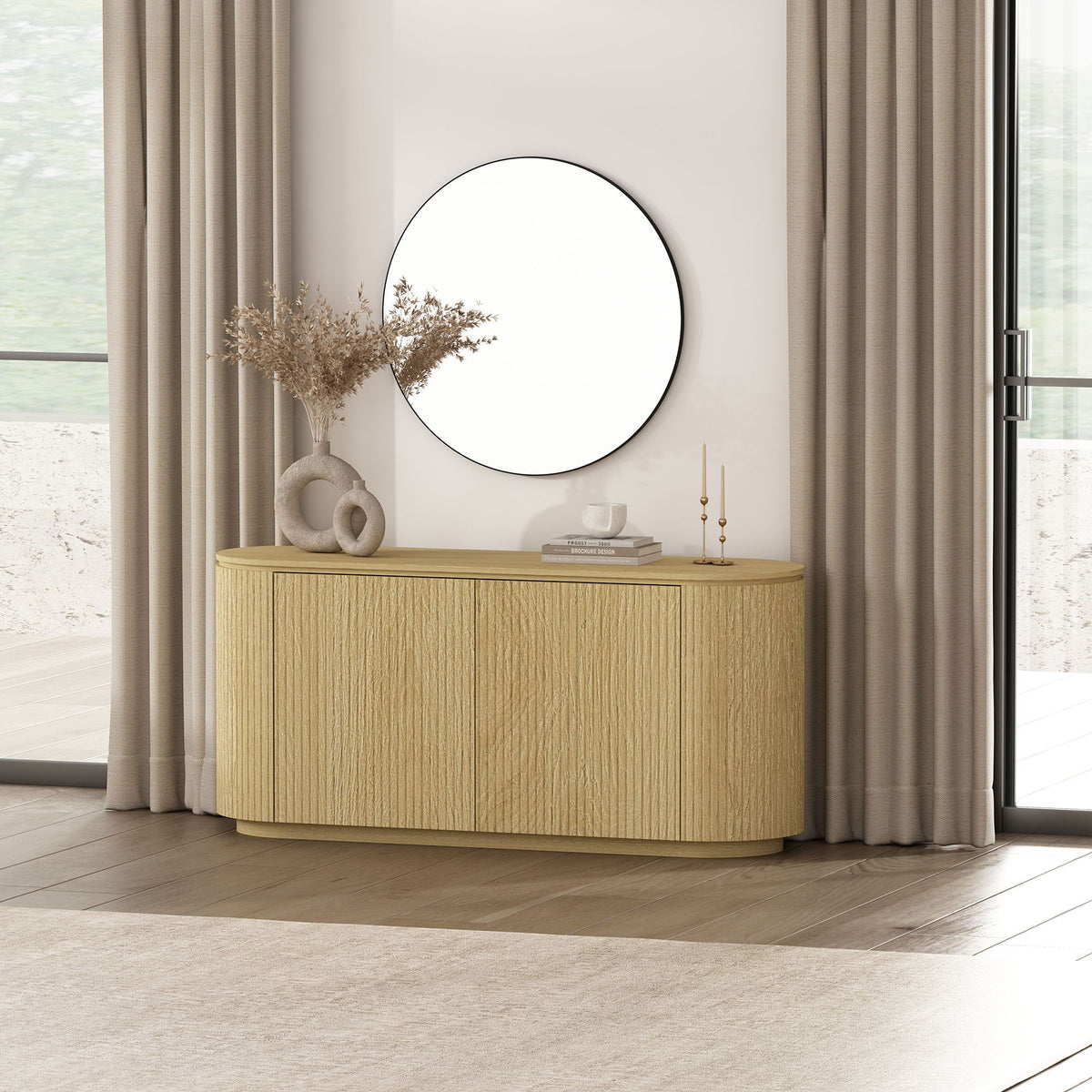 Olivia - Sideboard - Natural Oak