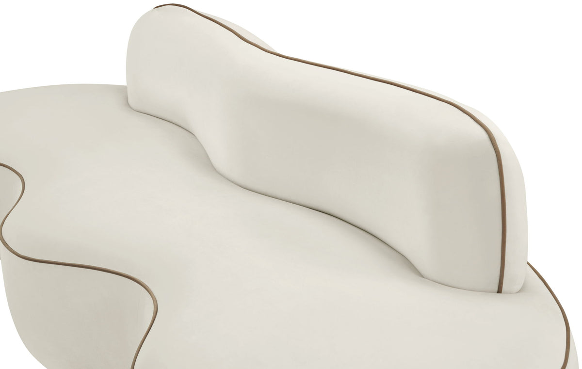 Swerve - Velvet 101" Upholstered Sofa