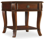 Brookhaven - End Table - Dark Brown