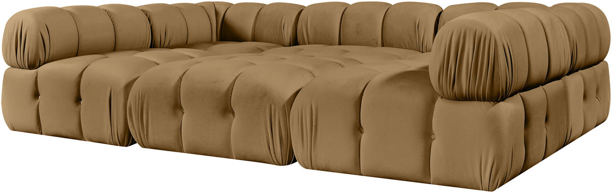 Orin - Velvet 6 Piece Modular Sectional