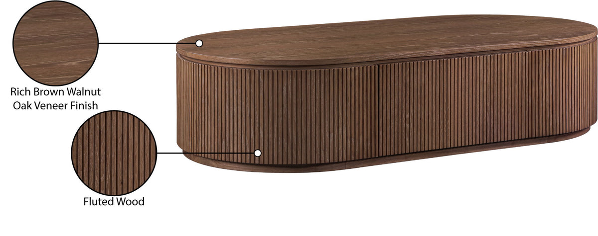 Moana - Rubberwood Coffee Table