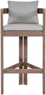 Newport - Water Resistant Fabric Upholstered Outdoor Patio Bar Stool