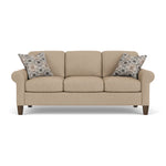 Moxy - Fabric Sofa, Curved Sock Arms