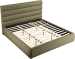 Adam - Boucle Fabric Bed With 52" Headboard