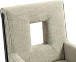 Gwendolyn - Dining Arm Chair With Black Frame
