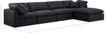 Indulge - Linen 5 Piece Modular Sectional With Chaise