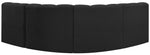 Arc - Boucle Fabric 4 Piece Corner Modular Sofa