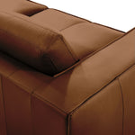Clayton - Leather Sofa With Track Arms