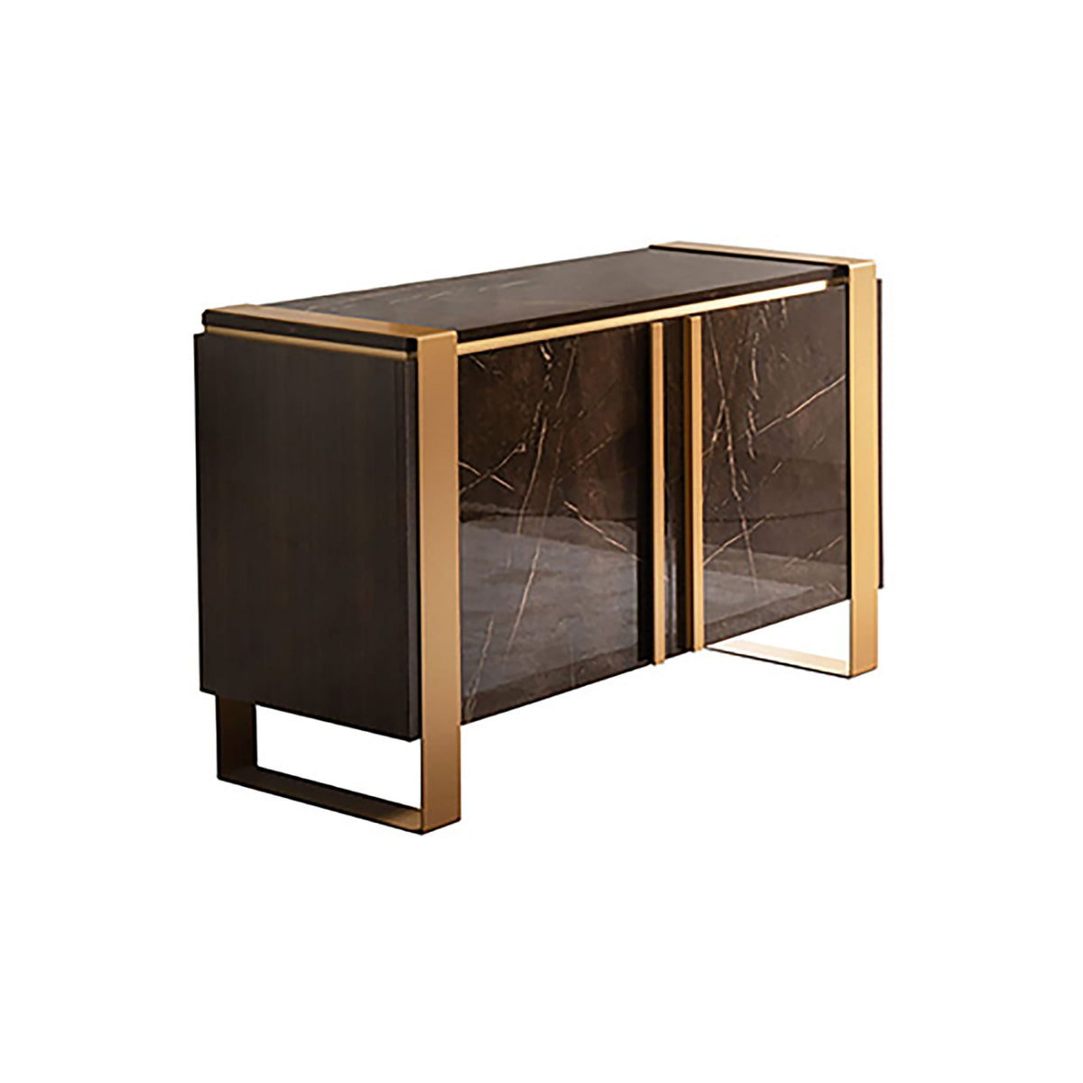 Essenza - 2 Doors Buffet - Dark Brown