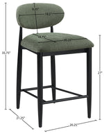 Riccio - Stool - Black Frame