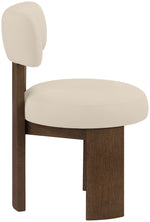 Atelier - Vegan Leather Upholstered Dining Chair (Set of 2) - Painted Brown Frame
