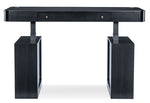 Home Office - Adjustable-Height Desk - Black