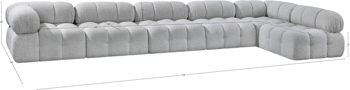 Ames - 6 Piece Modular L-Shaped Sectional