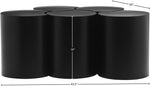 Dimple - 5 Piece Modular Coffee Table