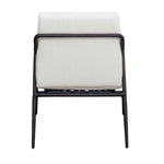Thayer - Outdoor Upholstered Lounge Chair - Bronze / White