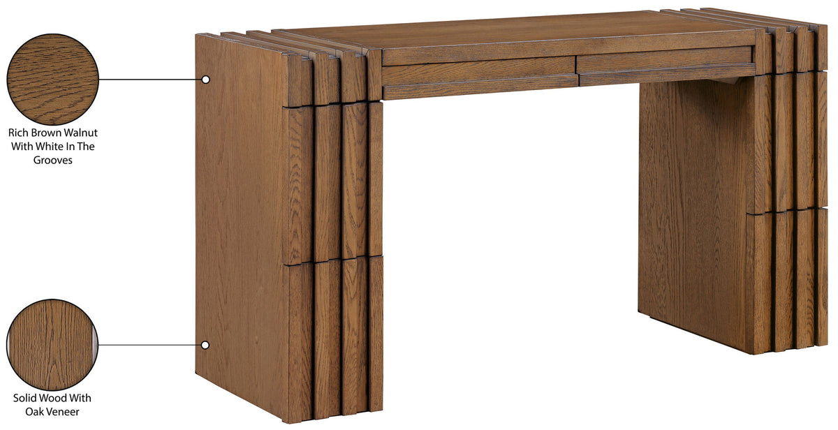 Stanton - Oak Veneer And Solid Wood Table