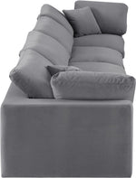 Comfy - Velvet Modular Sofa 4 Seats