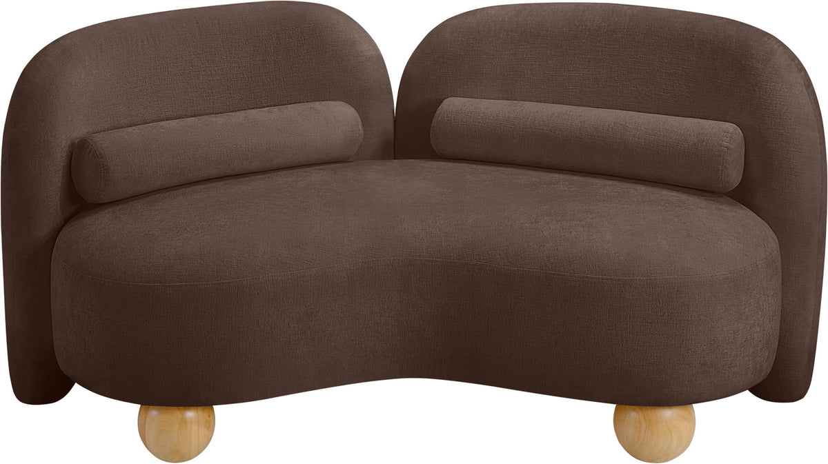 Daphne - Chenille Loveseat