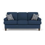 Moxy - Fabric Sofa, T-Shaped Seat Cushion, Curved Sock Arms