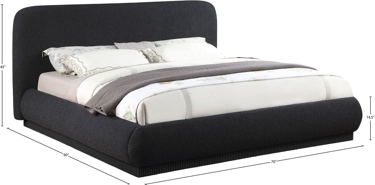 Rigby - Bed With Black Base