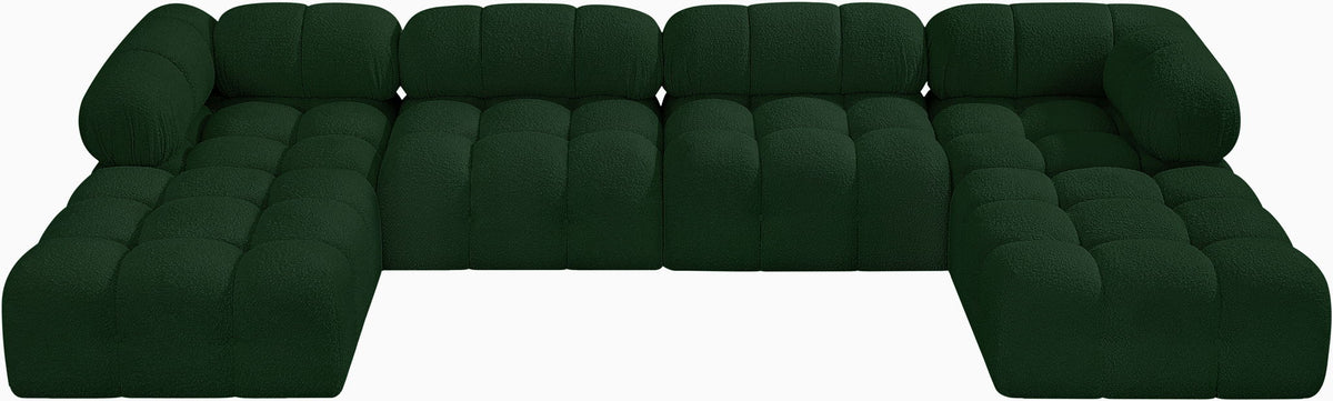 Ames - 6 Piece Fabric Modular U-Shaped Sectional