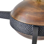 Open Arms - 8 Light Chandelier - Black / Gray