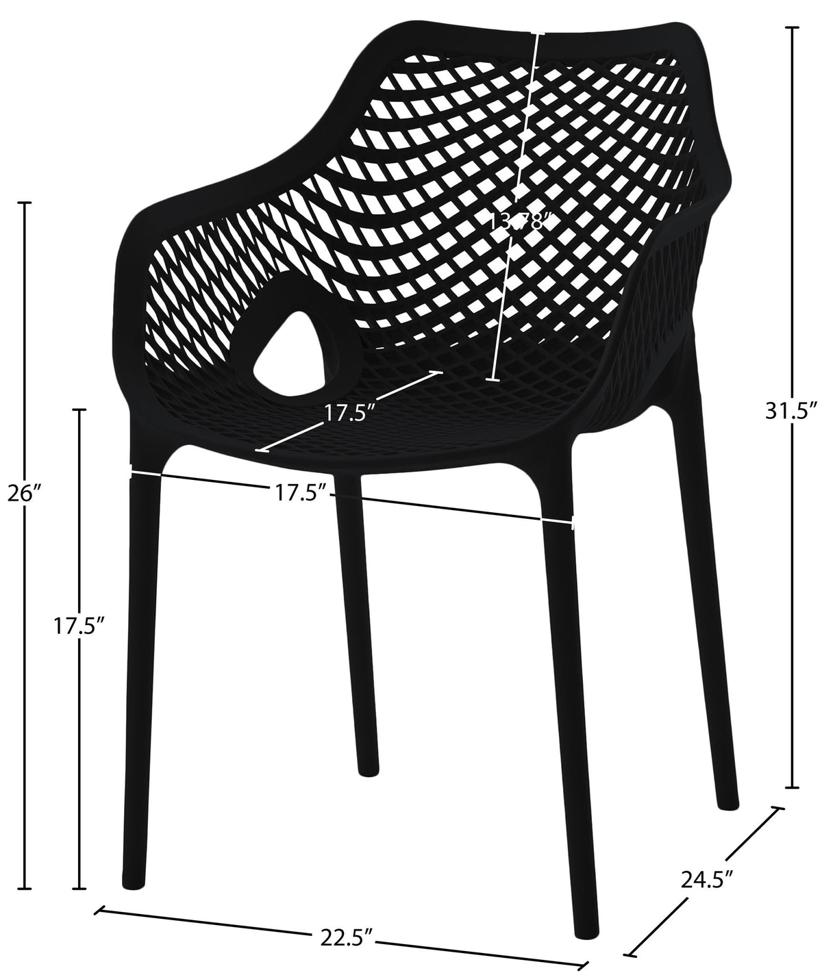 Mykonos - Outdoor Dining Chair (Set of 2)