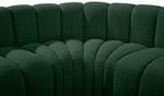 Arc - Boucle Fabric 7 Piece U-Shaped Modular Sofa