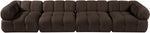 Orin - Fabric Velvet 4 Piece Modular Sofa