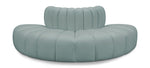 Arc - Faux Leather 4 Piece Modular Sofa