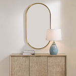 Torrado - Oval Mirror - Brass